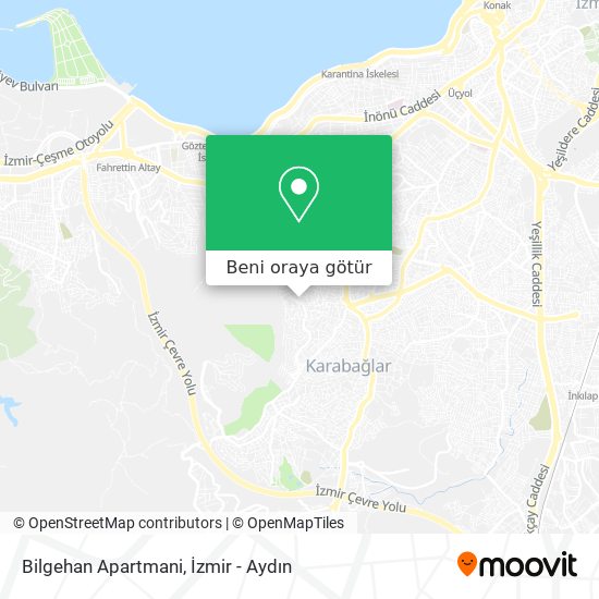 Bilgehan Apartmani harita