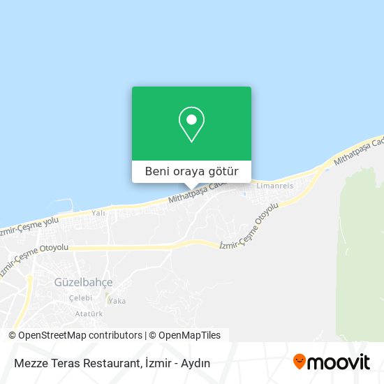 Mezze Teras Restaurant harita