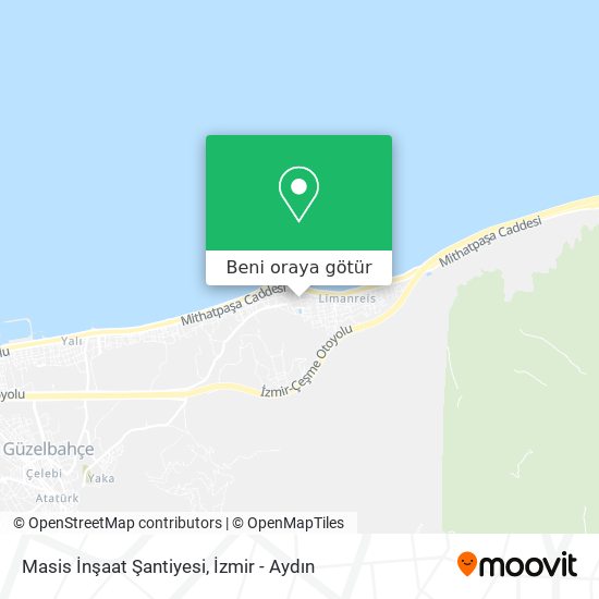 Masis İnşaat Şantiyesi harita