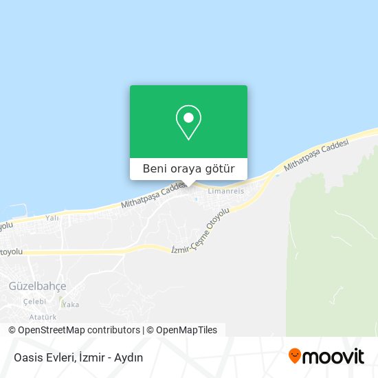 Oasis Evleri harita
