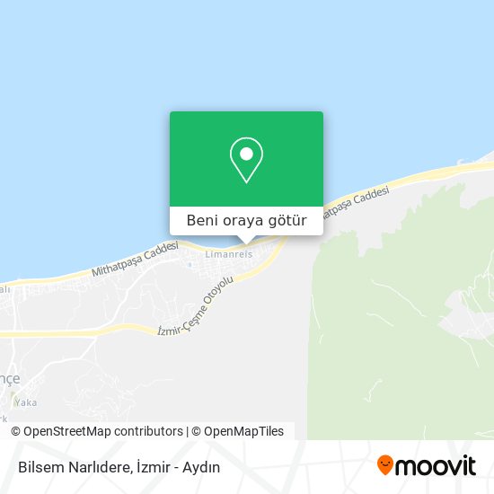 Bilsem Narlıdere harita