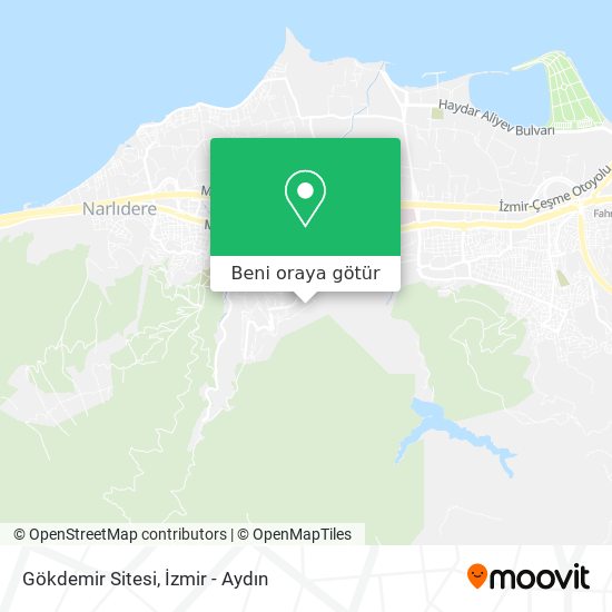Gökdemir Sitesi harita