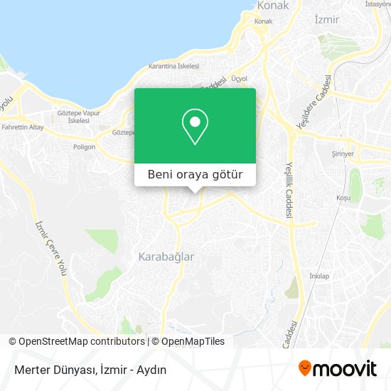 Merter Dünyası harita