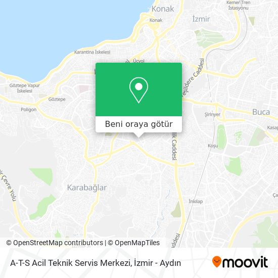 A-T-S Acil Teknik Servis Merkezi harita