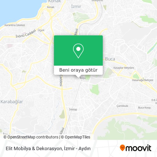 Elit Mobilya & Dekorasyon harita