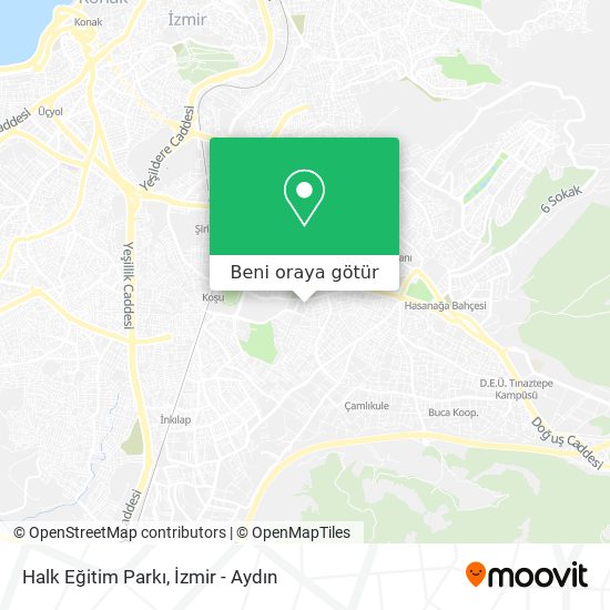 Halk Eğitim Parkı harita