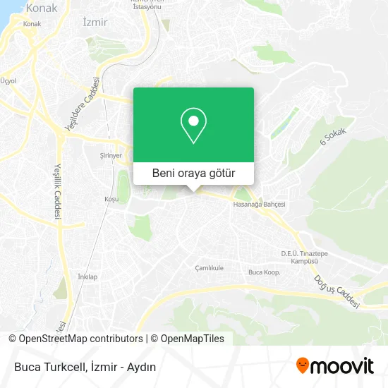 Buca Turkcell harita