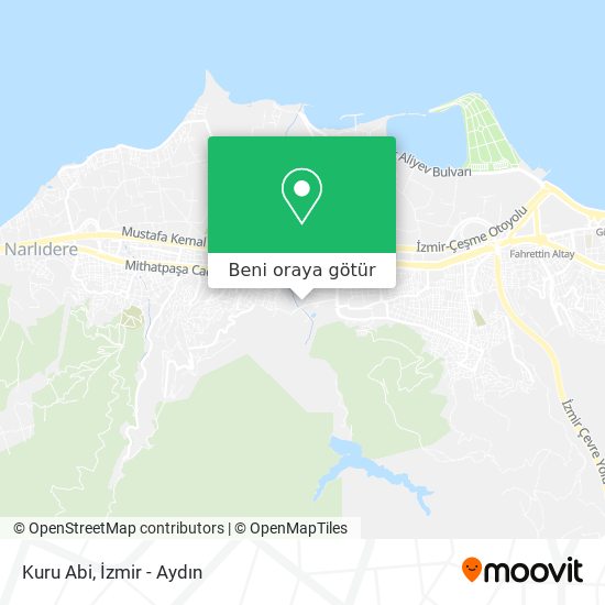 Kuru Abi harita