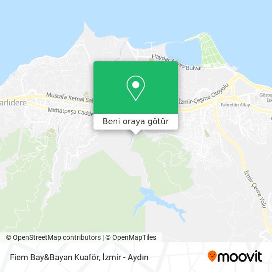 Fiem Bay&Bayan Kuaför harita