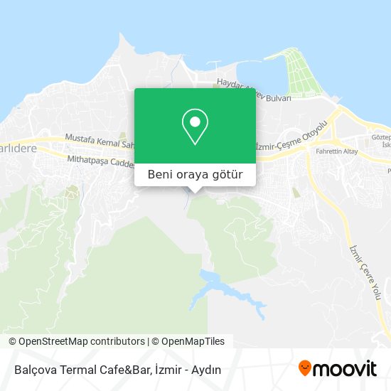 Balçova Termal Cafe&Bar harita