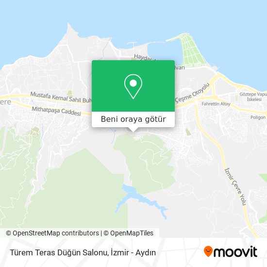 Türem Teras Düğün Salonu harita