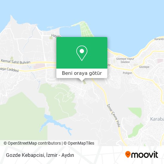 Gozde Kebapcisi harita