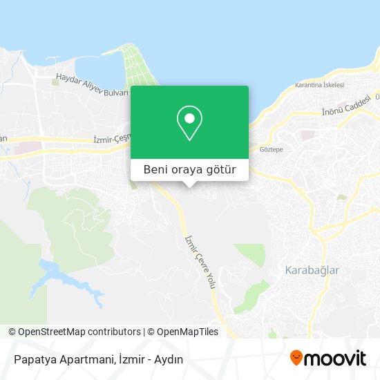 Papatya Apartmani harita