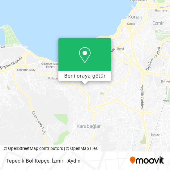 Tepecik Bol Kepçe harita