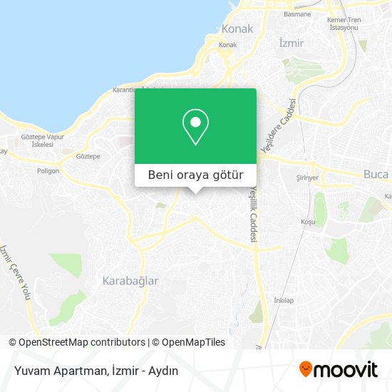 Yuvam Apartman harita