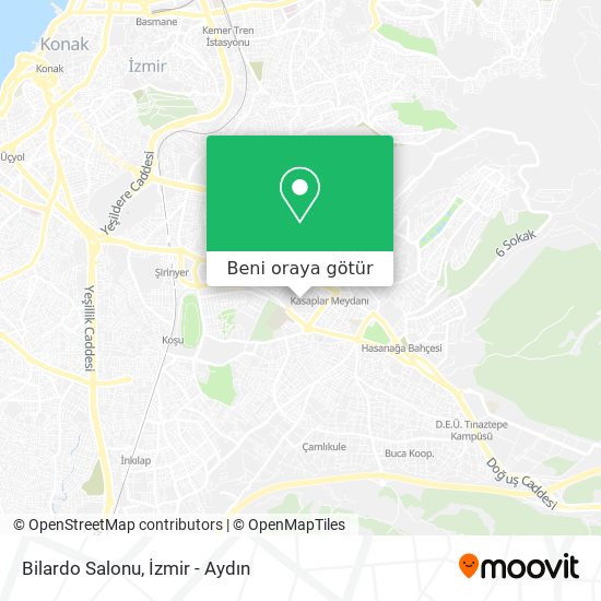 Bilardo Salonu harita