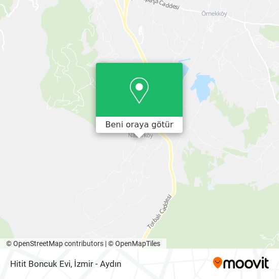 Hitit Boncuk Evi harita