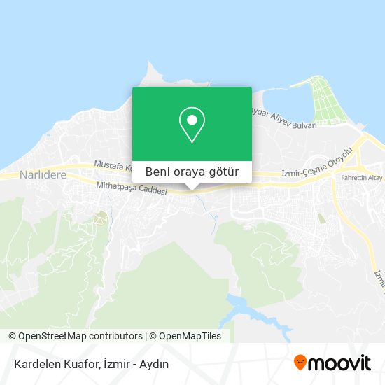 Kardelen Kuafor harita