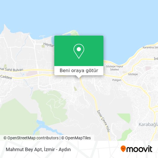 Mahmut Bey Apt harita