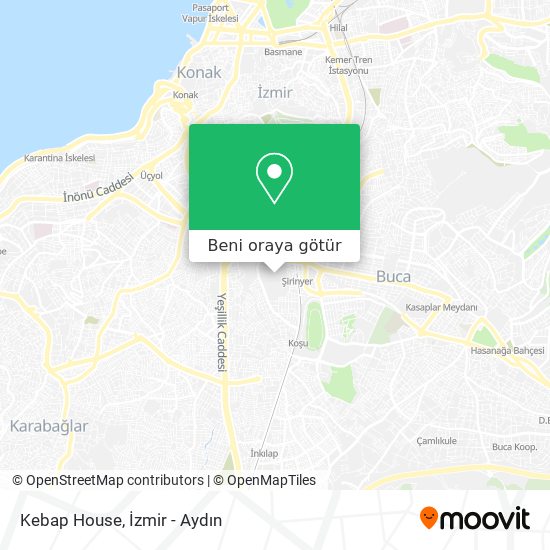 Kebap House harita