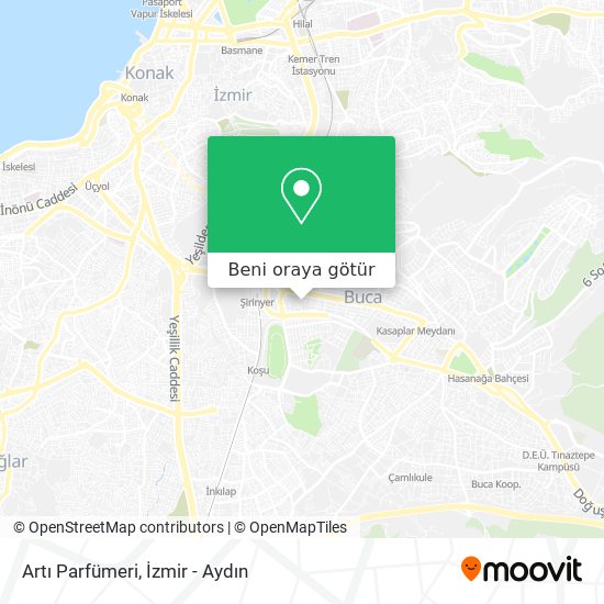 Artı Parfümeri harita