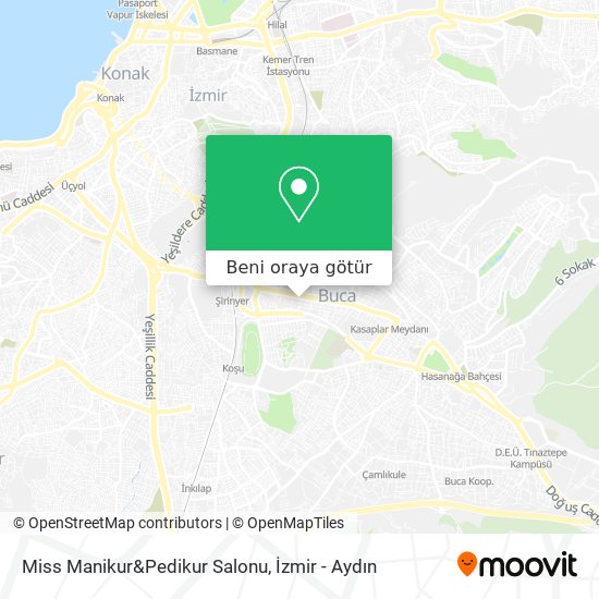 Miss Manikur&Pedikur Salonu harita