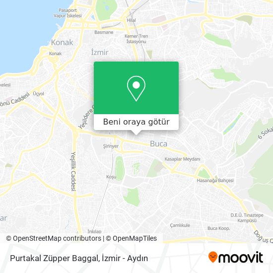 Purtakal Züpper Baggal harita