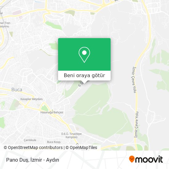 Pano Duş harita