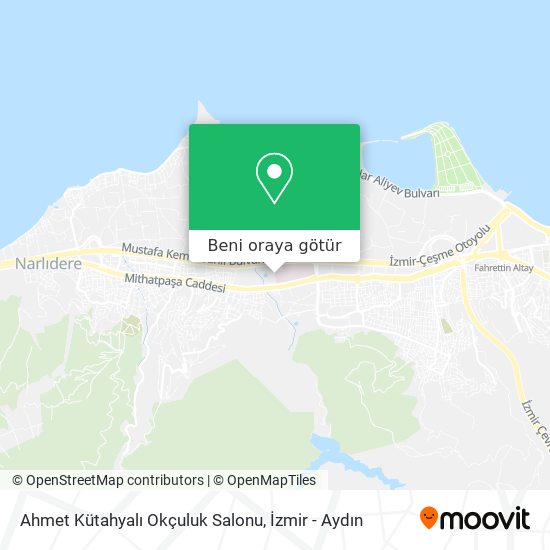 Ahmet Kütahyalı Okçuluk Salonu harita