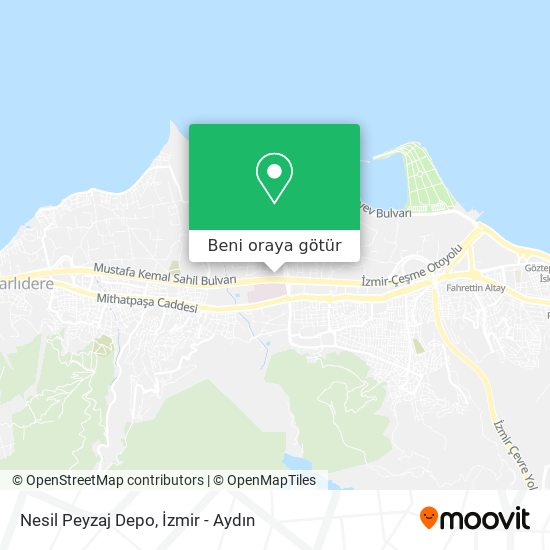 Nesil Peyzaj Depo harita