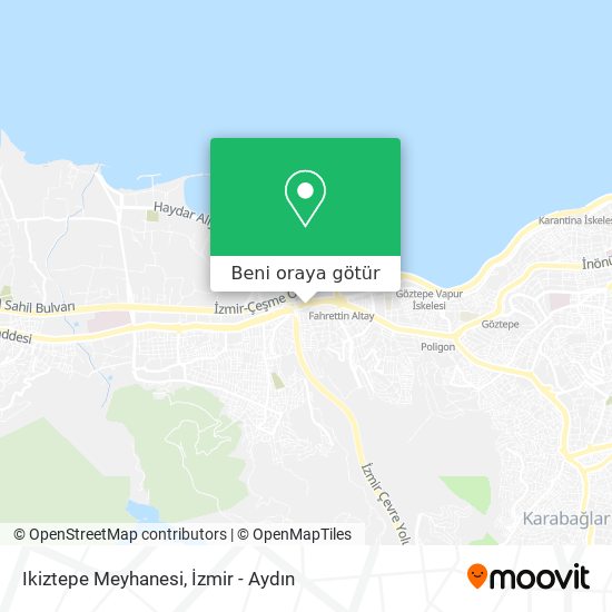 Ikiztepe Meyhanesi harita
