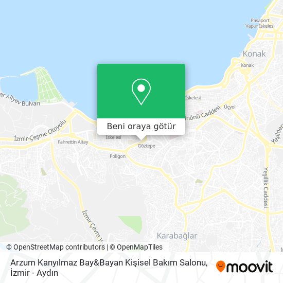 Arzum Kanyılmaz Bay&Bayan Kişisel Bakım Salonu harita