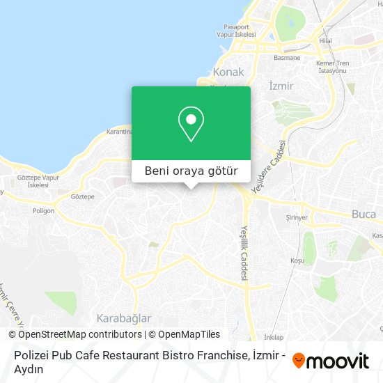 Polizei Pub Cafe Restaurant Bistro Franchise harita