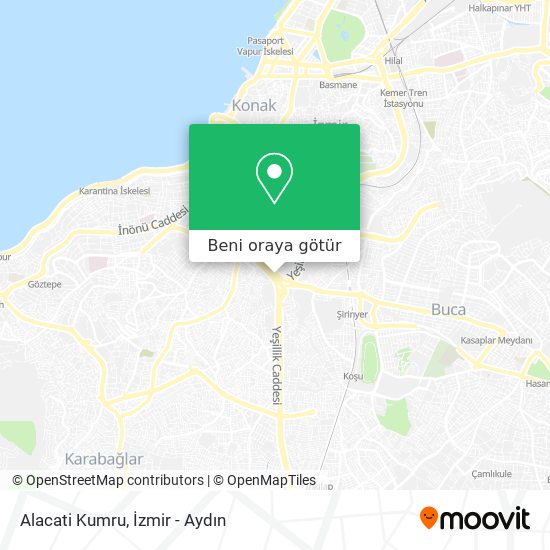 Alacati Kumru harita