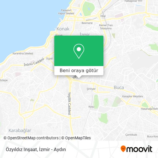 Özyıldız Inşaat harita