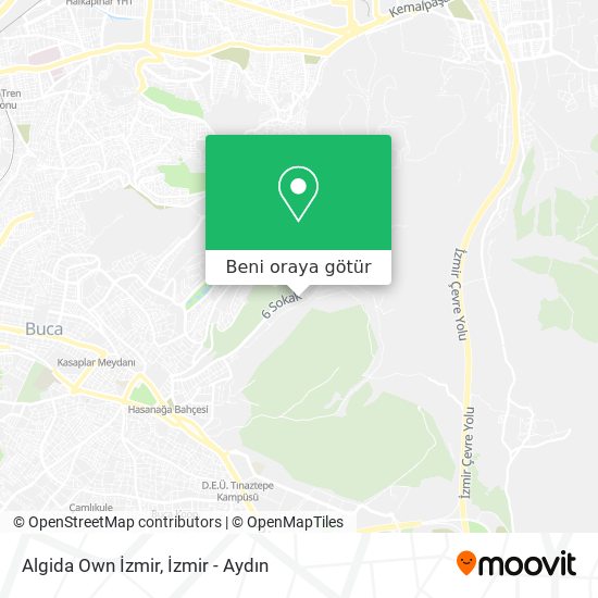 Algida Own İzmir harita
