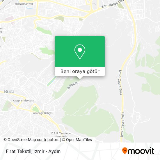 Fırat Tekstil harita
