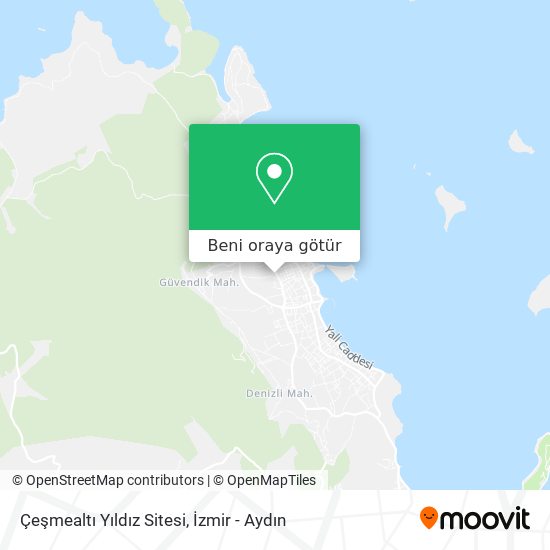 Çeşmealtı Yıldız Sitesi harita
