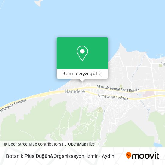 Botanik Plus Düğün&Organizasyon harita