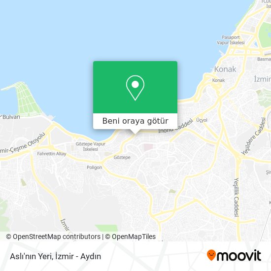 Aslı'nın Yeri harita