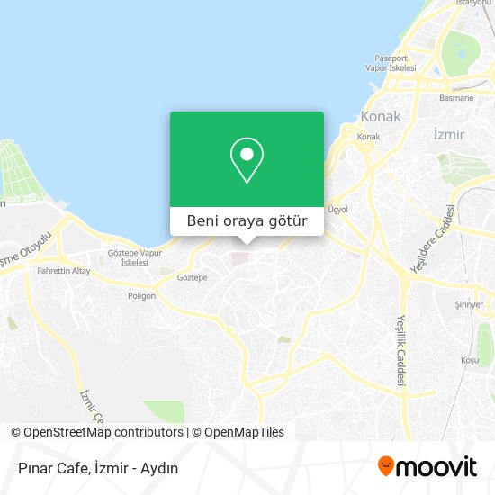 Pınar Cafe harita