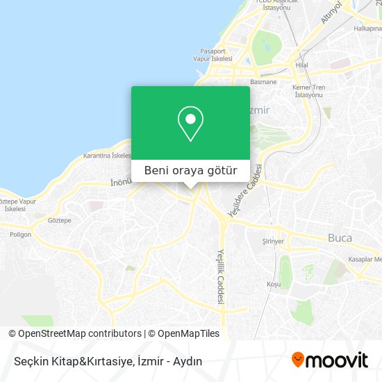 Seçkin Kitap&Kırtasiye harita