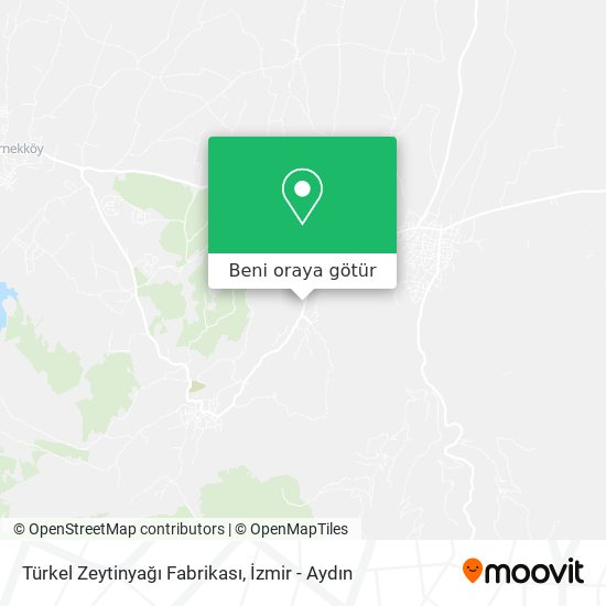 Türkel Zeytinyağı Fabrikası harita