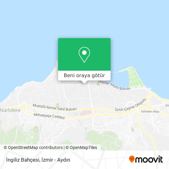 İngiliz Bahçesi harita