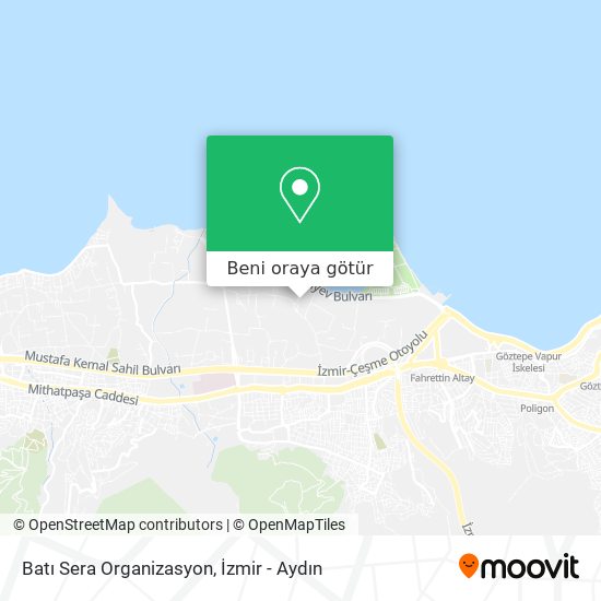 Batı Sera Organizasyon harita