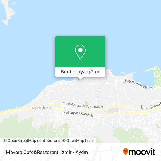 Mavera Cafe&Restorant harita