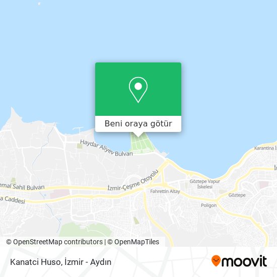 Kanatci Huso harita