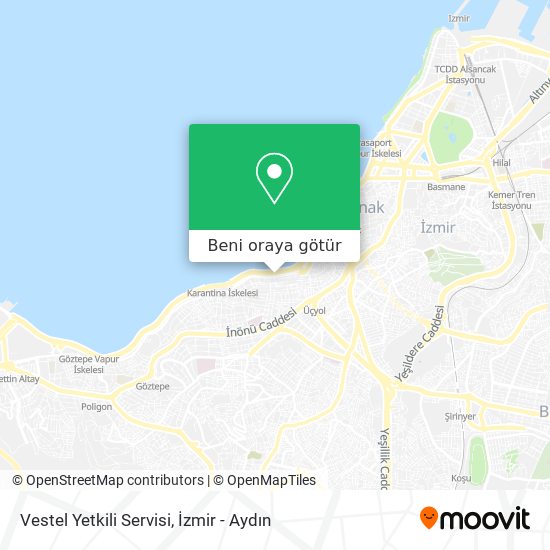 Vestel Yetkili Servisi harita