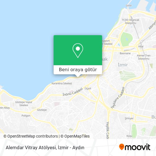Alemdar Vitray Atölyesi harita