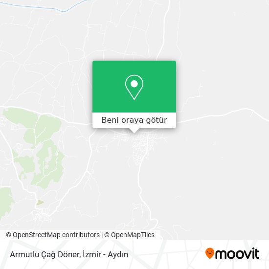 Armutlu Çağ Döner harita